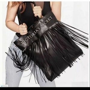 Victoria's secret sexy fringe tote bag